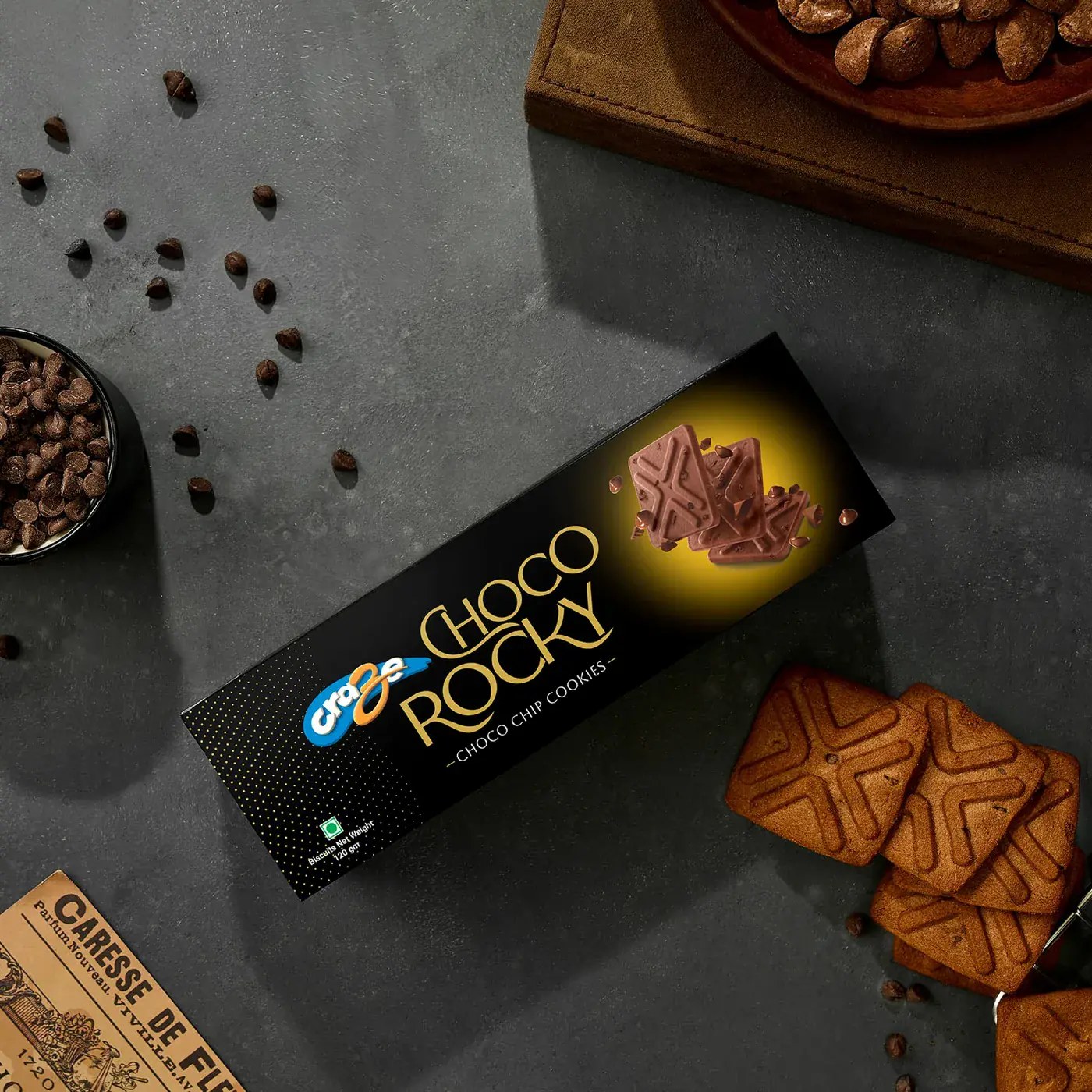 Craze Choco Rocky Choco Chip Cookies