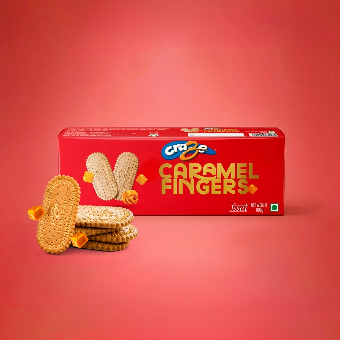 Craze Caramel Fingers