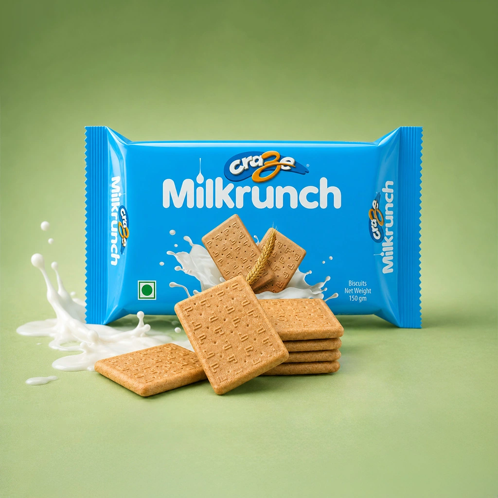 Craze Milkrunch Biscuit